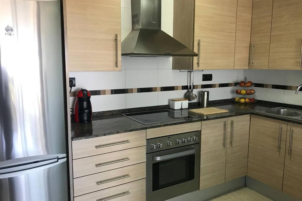 Precioso ático en complejo residencial con piscina Apartamento Sant Carlos de la Ràpita Exterior foto