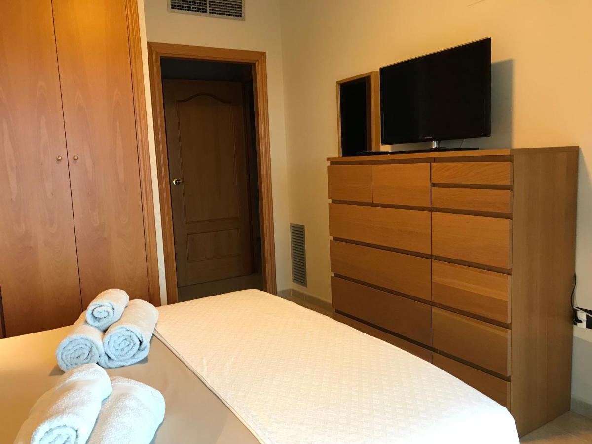 Precioso ático en complejo residencial con piscina Apartamento Sant Carlos de la Ràpita Exterior foto